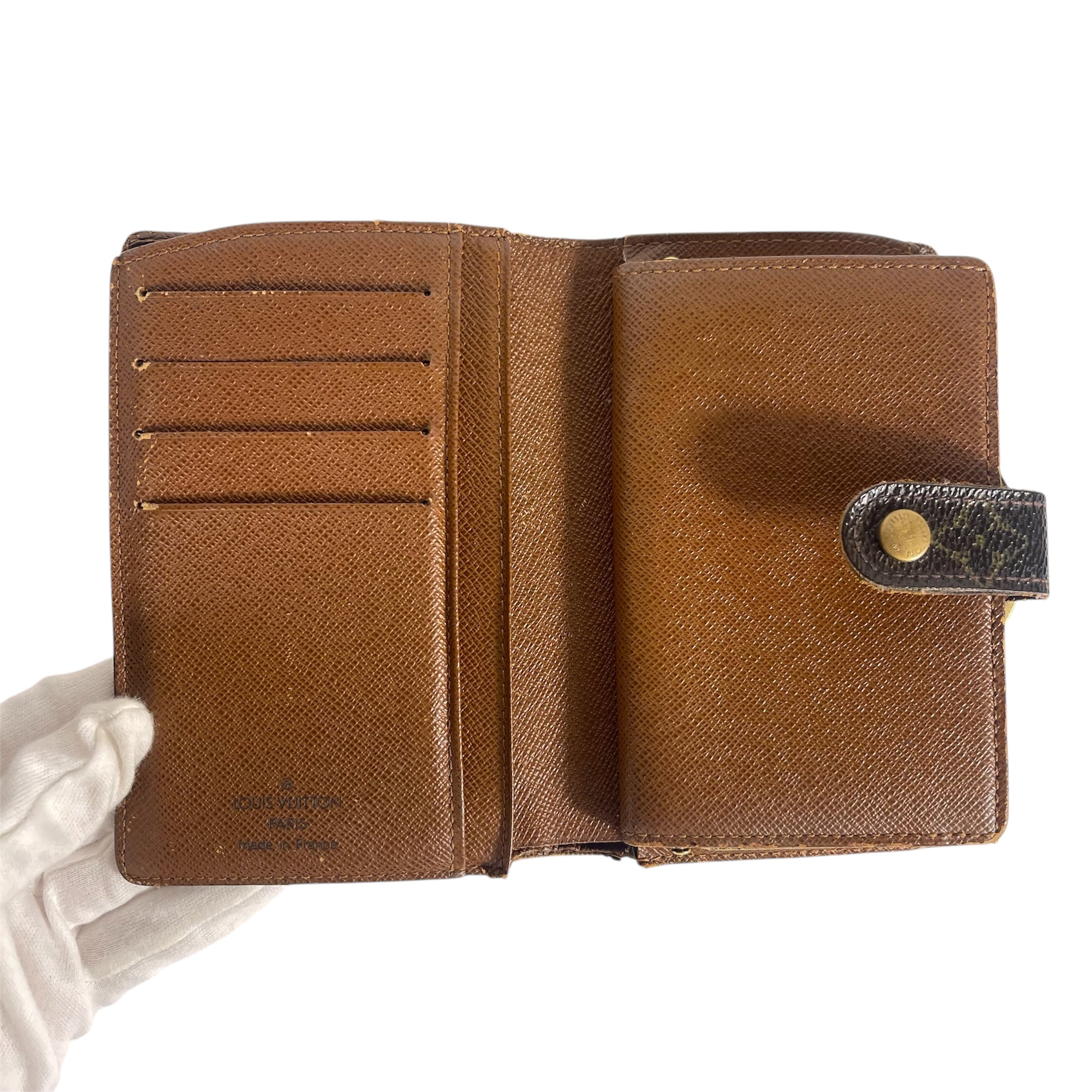 Louis Vuitton Monogram Canvas Compact Clip Wallet