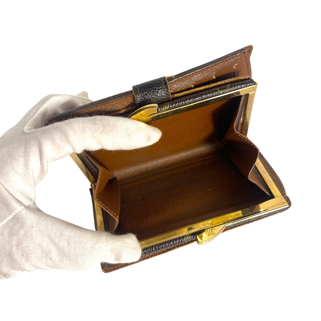 Louis Vuitton Monogram Canvas Compact Clip Wallet