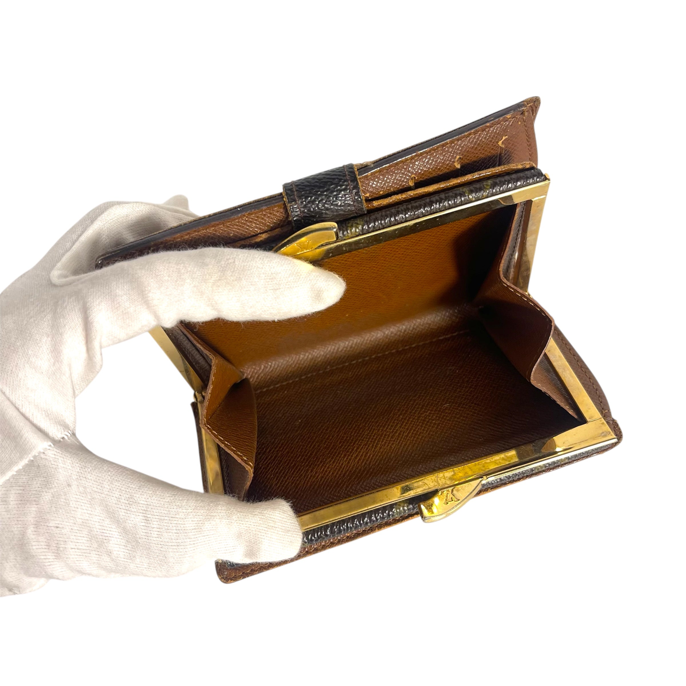 Louis Vuitton Monogram Canvas Compact Clip Wallet