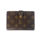 Louis Vuitton Canvas Monogram Compact Clip Wallet