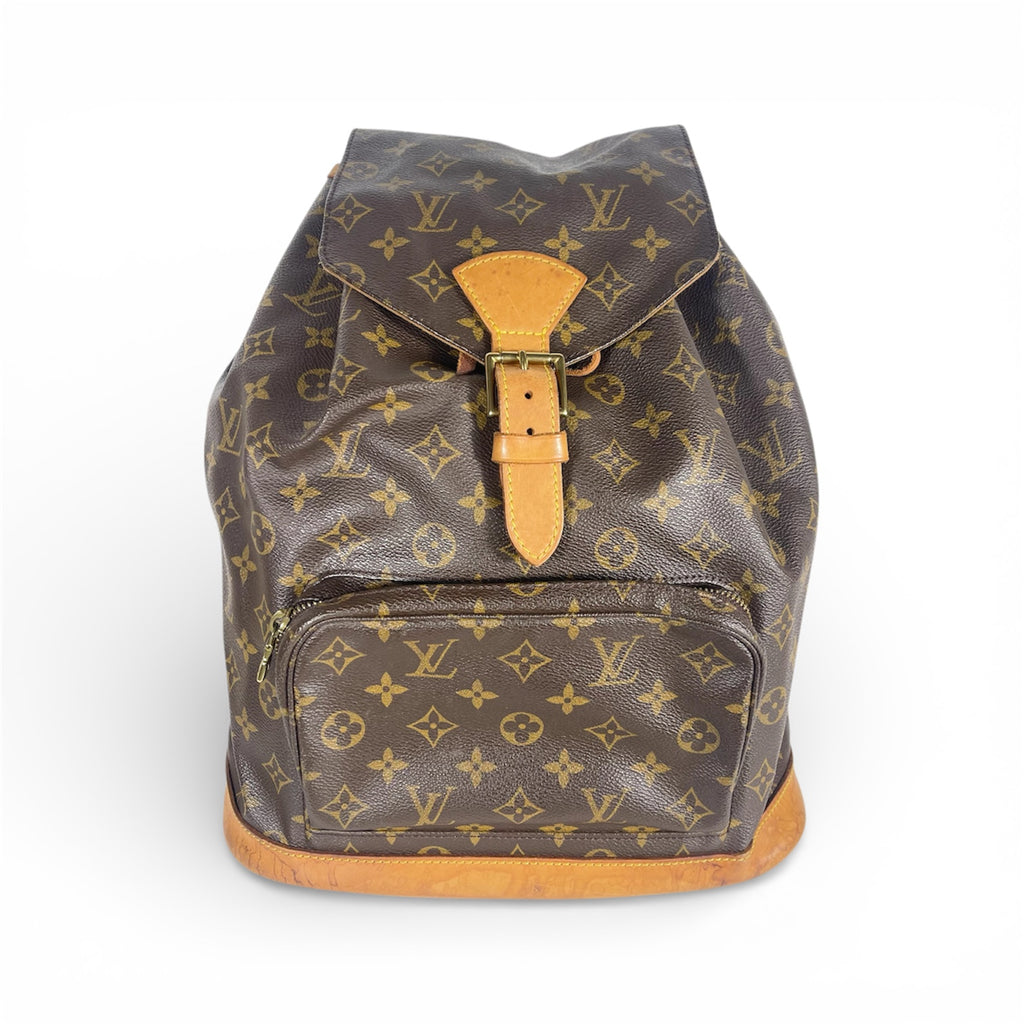 Louis Vuitton Montsouris GM Backpack Rucksack Monogram Canvas