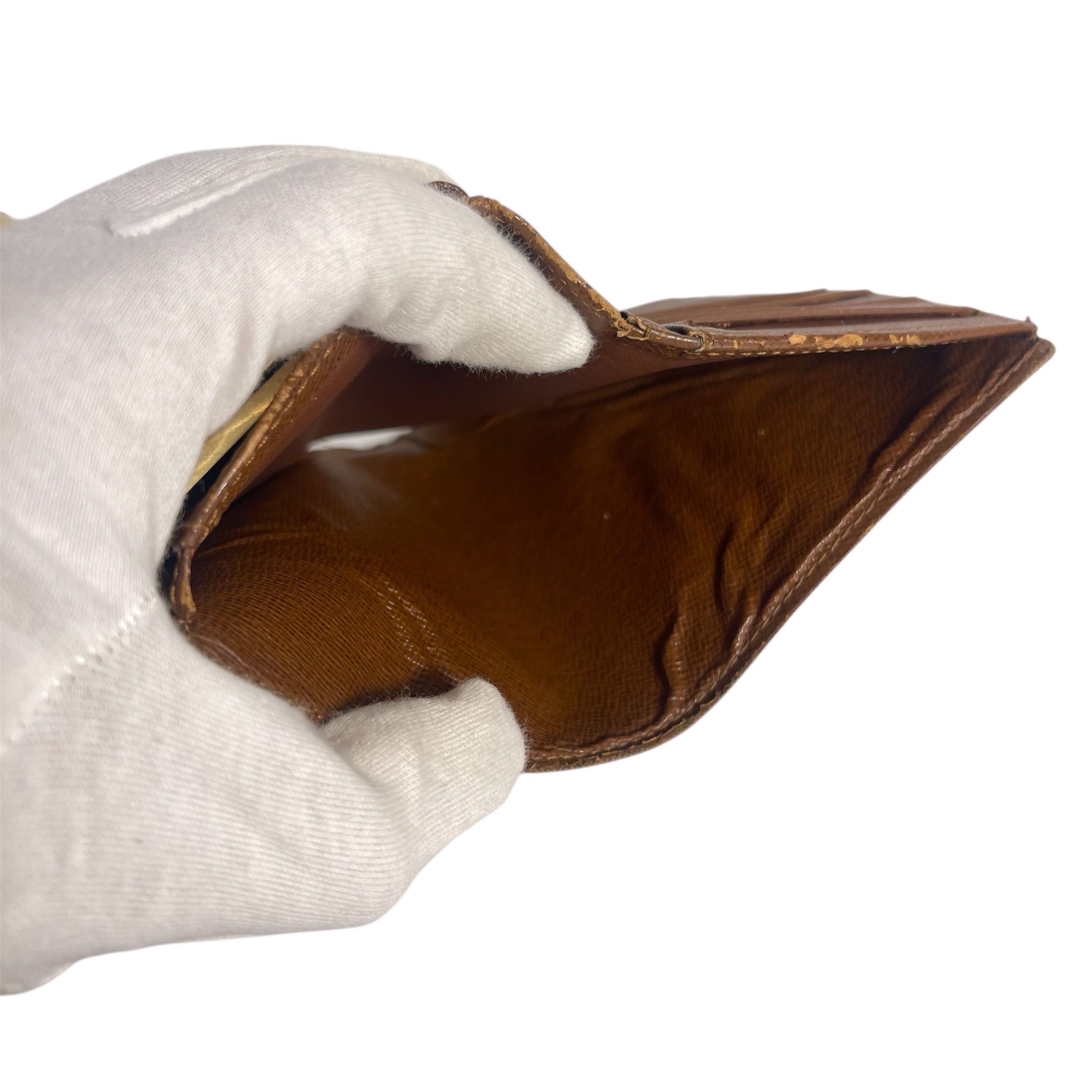 Louis Vuitton Monogram Canvas Compact Clip Wallet