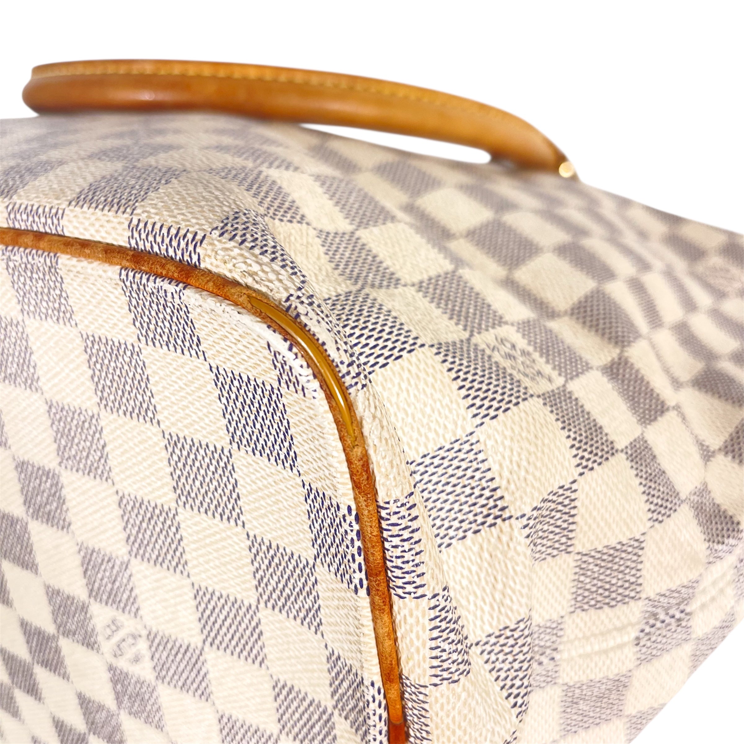 Louis Vuitton Saleya MM Damier Azur Canvas Handtasche