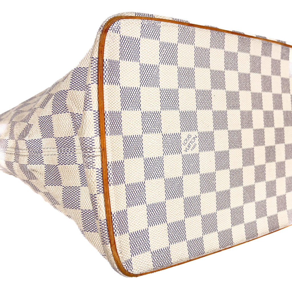 Louis Vuitton Saleya MM Damier Azur Canvas Handtasche