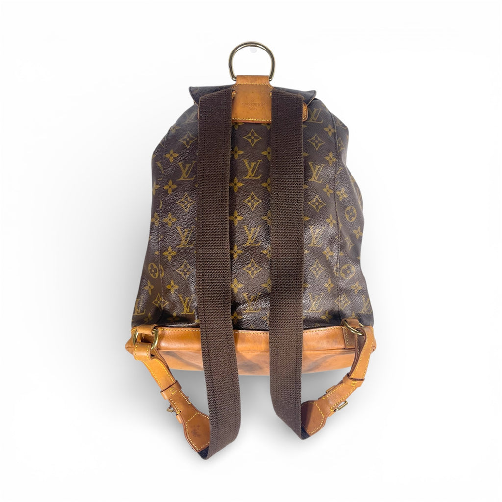 Louis Vuitton Montsouris GM Backpack Rucksack Monogram Canvas
