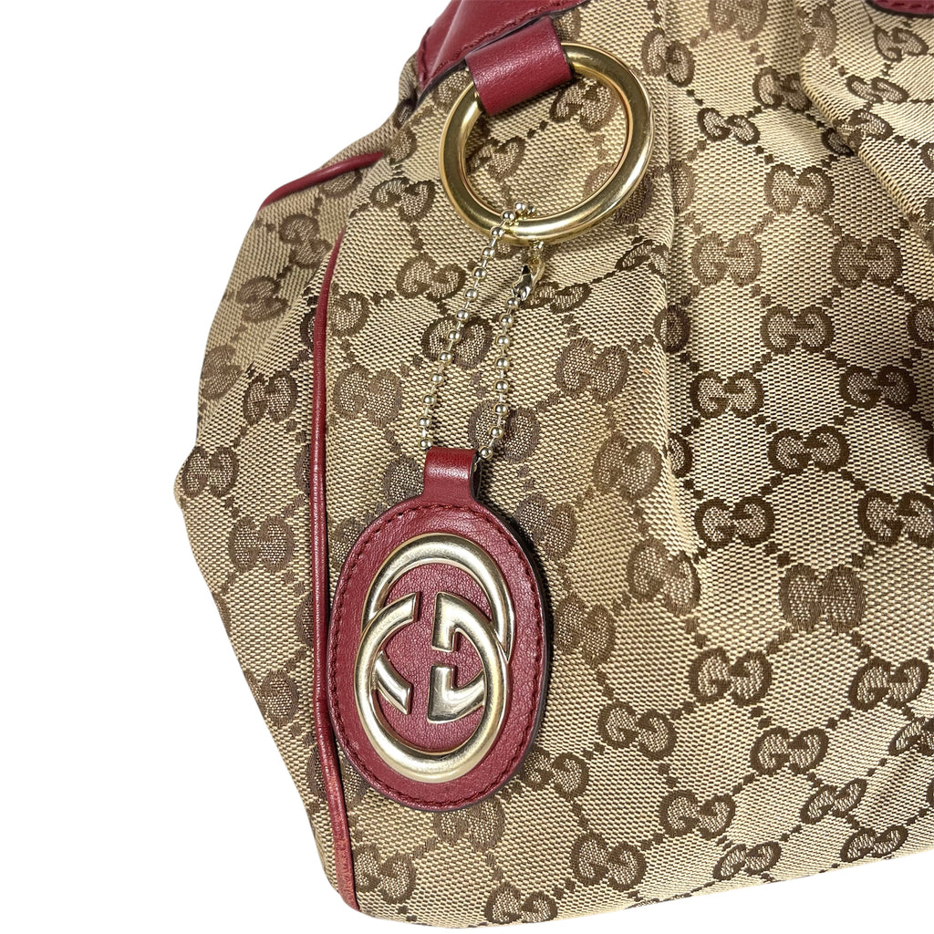 Gucci Sukey Monogram Handtasche