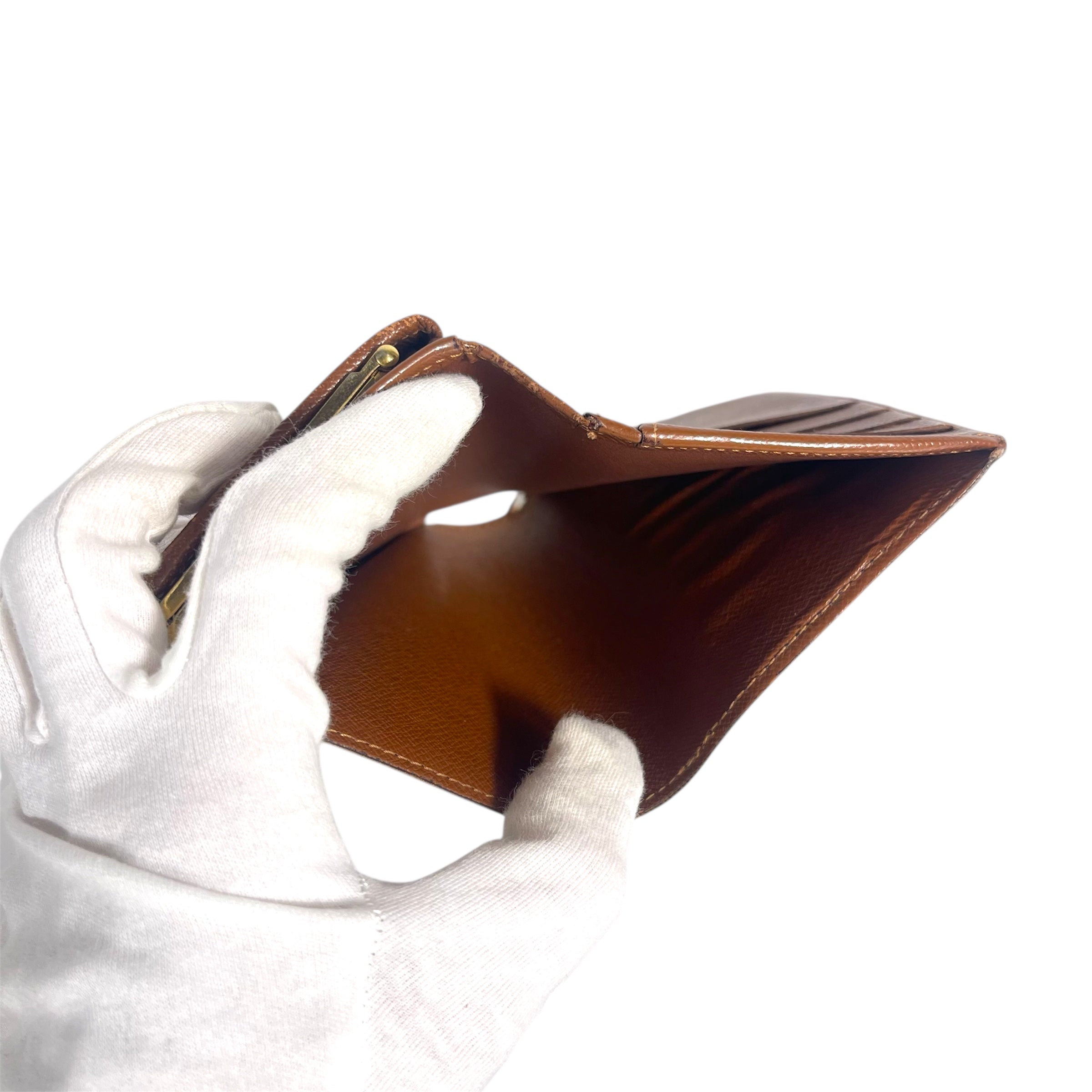 Louis Vuitton Monogram Canvas Compact Clip Wallet