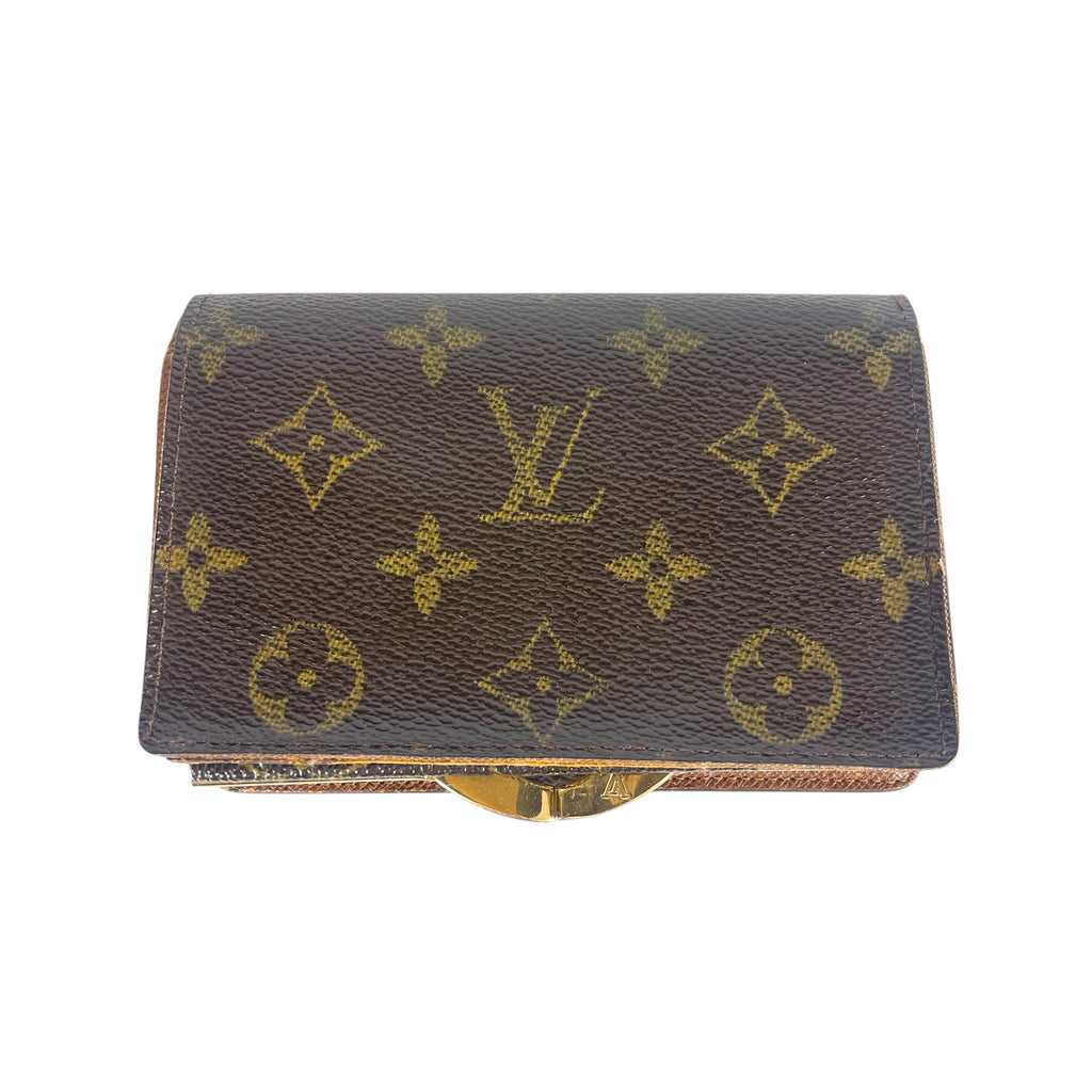 Louis Vuitton Monogram Canvas Compact Clip Wallet