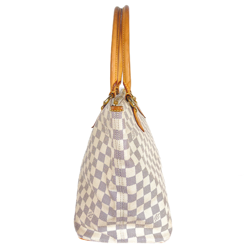 Louis Vuitton Saleya MM Damier Azur Canvas Handtasche