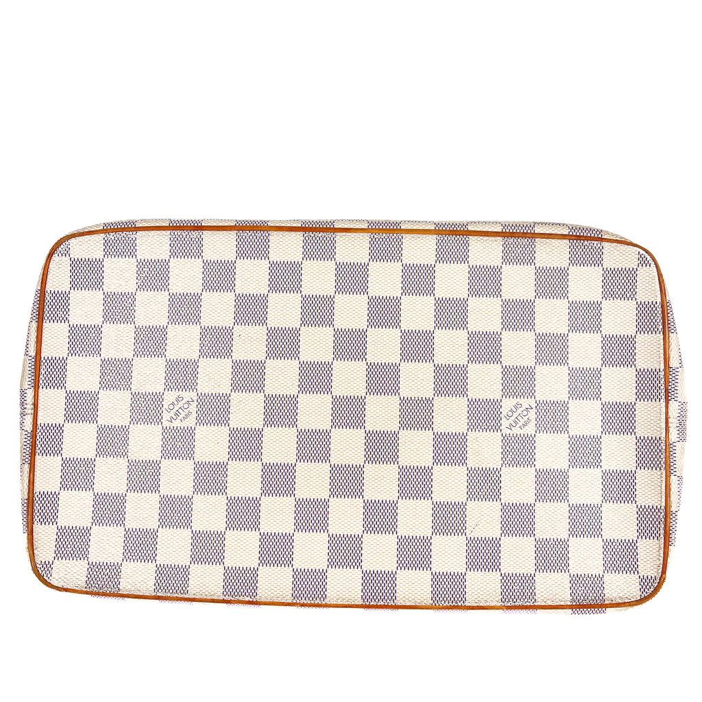 Louis Vuitton Saleya MM Damier Azur Canvas Handtasche