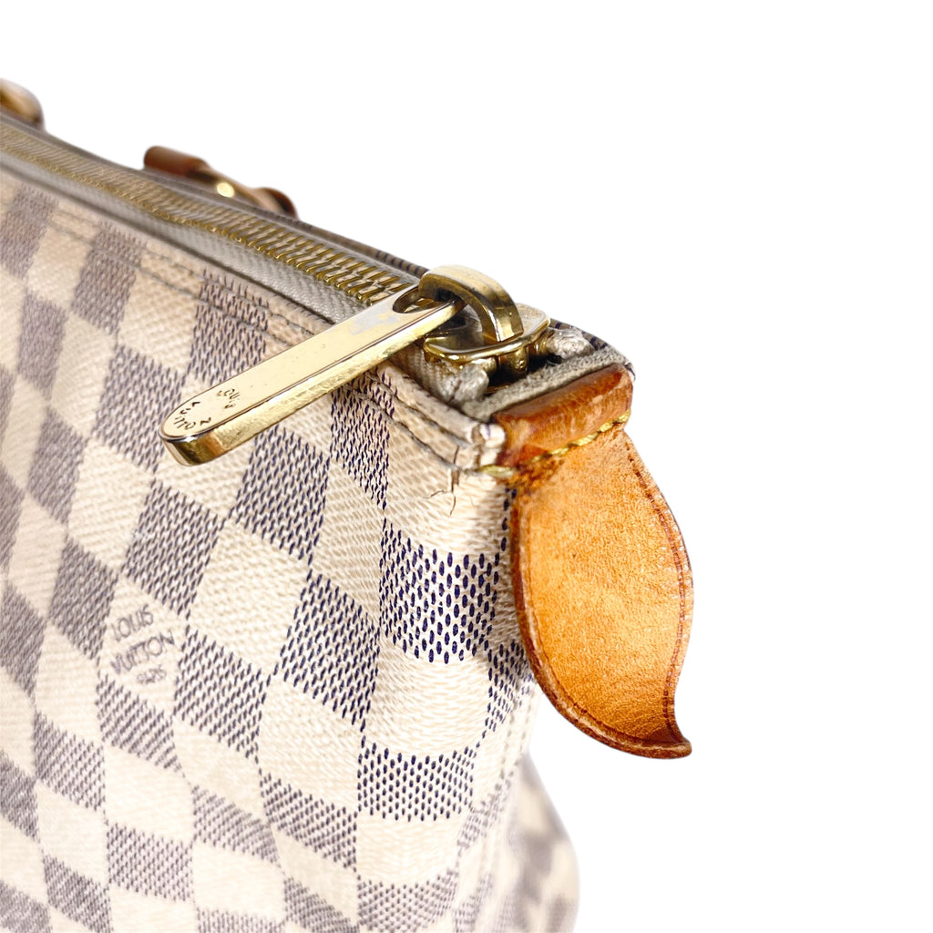 Louis Vuitton Saleya MM Damier Azur Canvas Handtasche