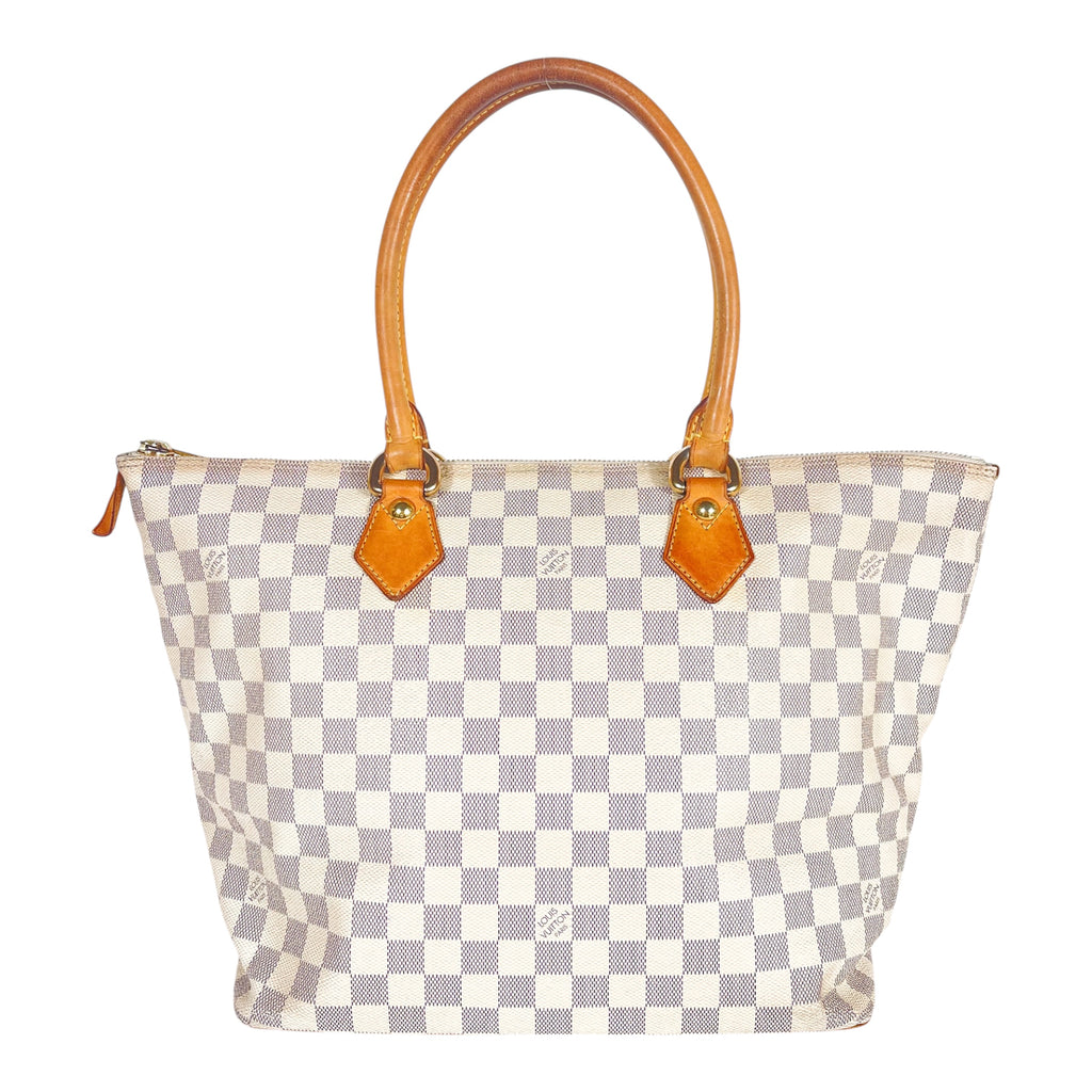 Louis Vuitton Saleya MM Damier Azur Canvas Handtasche