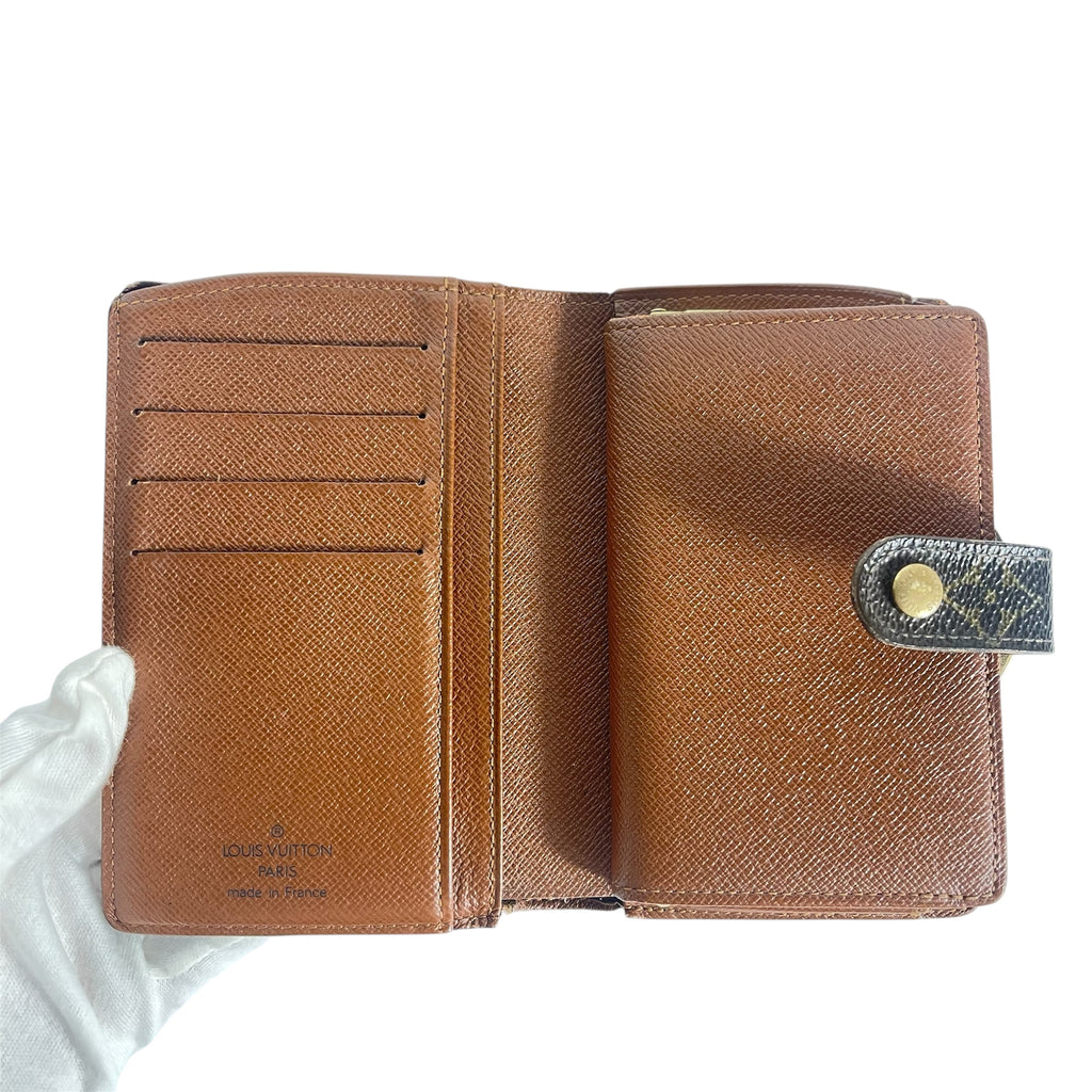 Louis Vuitton Monogram Canvas Compact Clip Wallet