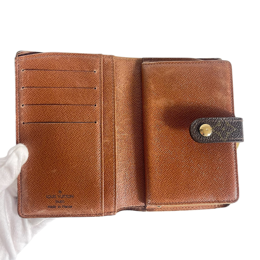 Louis Vuitton Monogram Canvas Compact Clip Wallet
