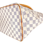 Louis Vuitton Saleya MM Damier Azur Canvas Handtasche