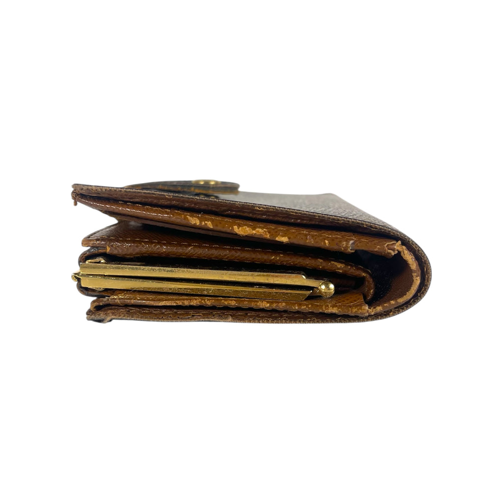 Louis Vuitton Monogram Canvas Compact Clip Wallet
