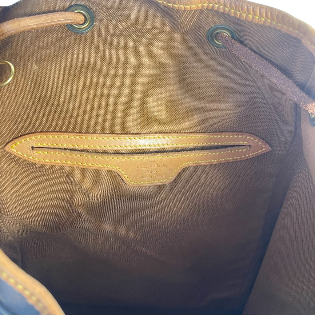 Louis Vuitton Montsouris GM Backpack Rucksack Monogram Canvas