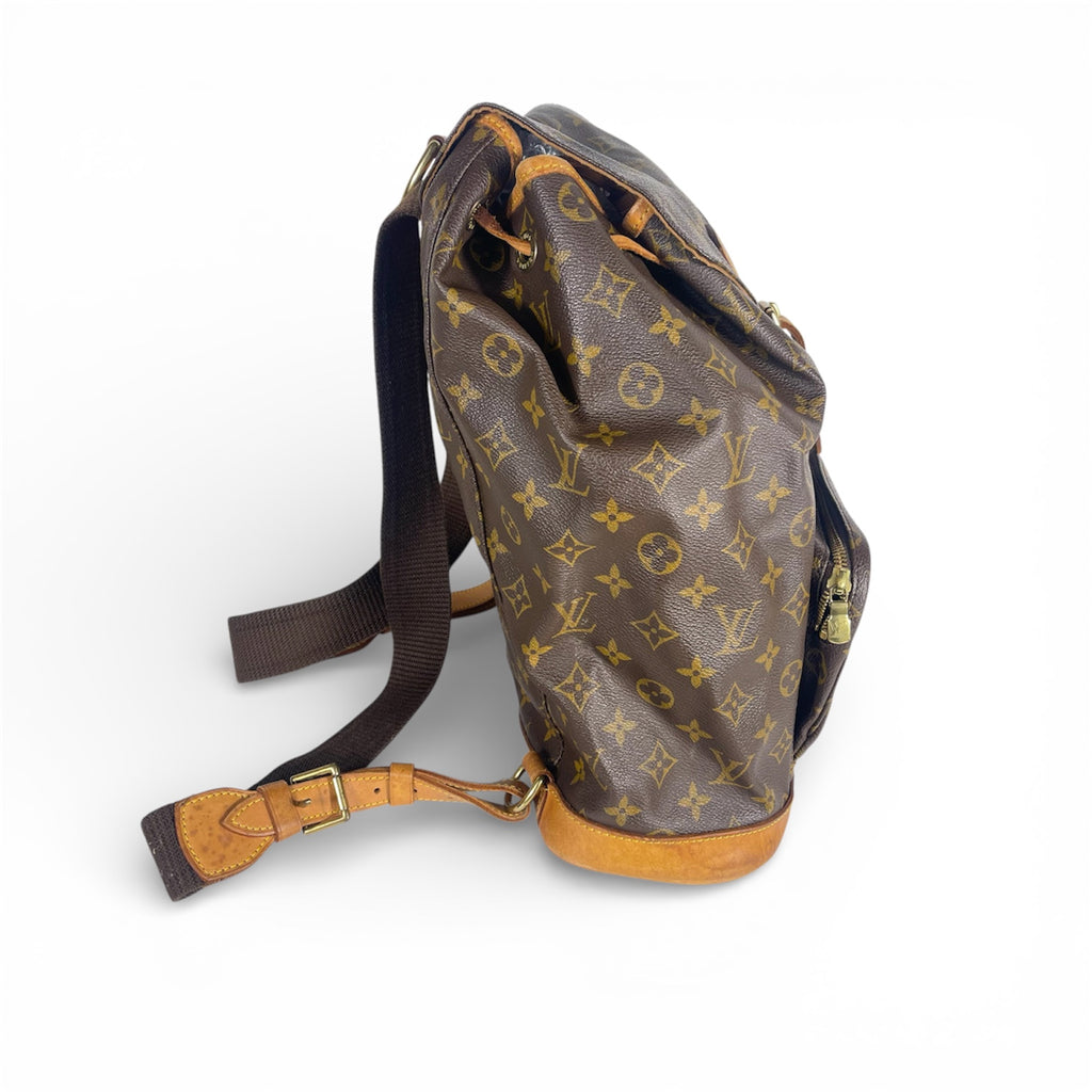 Louis Vuitton Montsouris GM Backpack Rucksack Monogram Canvas